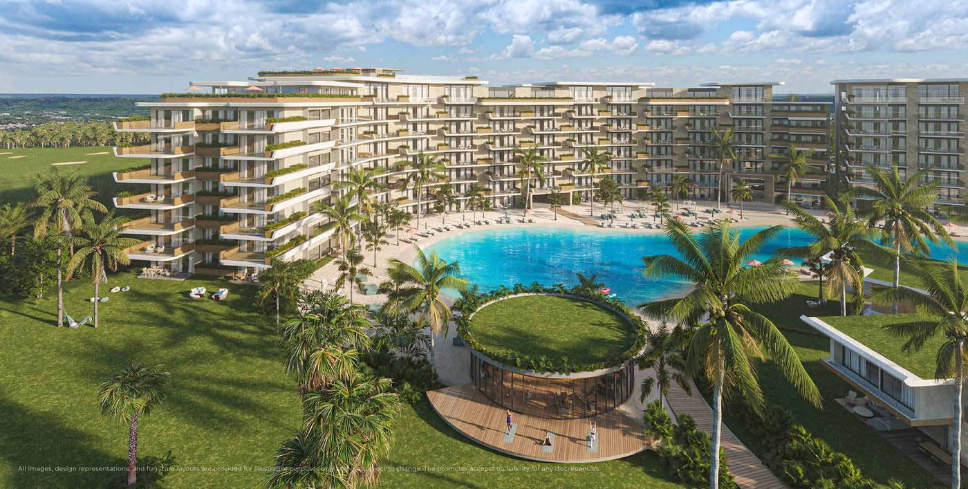 Beach and pool